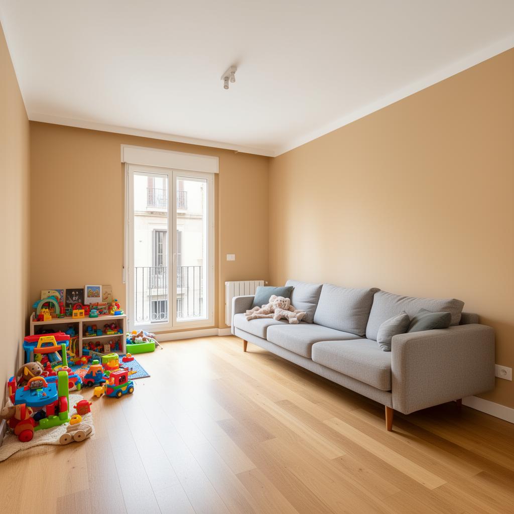 Piso familiar 75m² en Sants-Montjuïc, Barcelona — trabajo realizado en Enero 2026