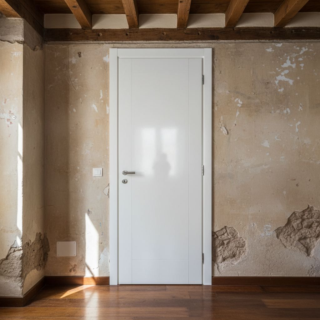 Lacado de puertas en Ciutat Vella, Barcelona