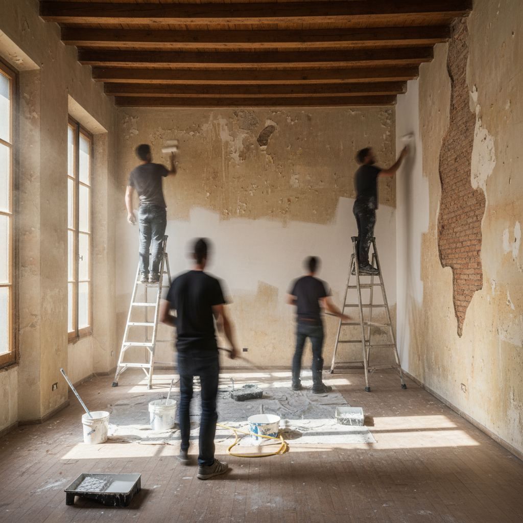 Pintura exprés 24h en Ciutat Vella, Barcelona