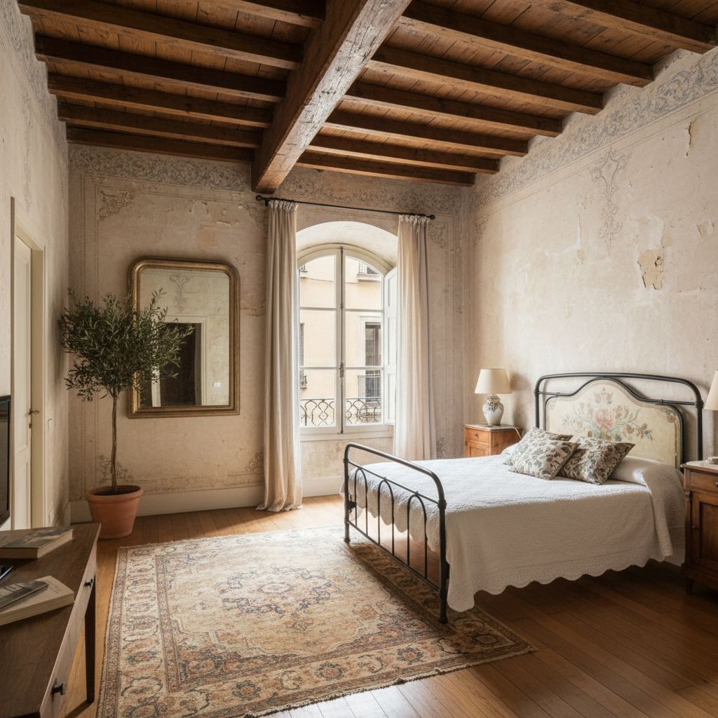 Pintura interior en Ciutat Vella, Barcelona