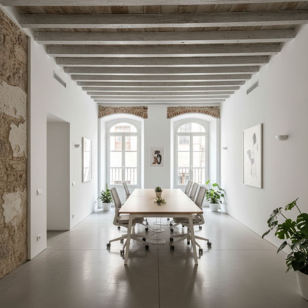 Pintura de oficinas en Ciutat Vella, Barcelona