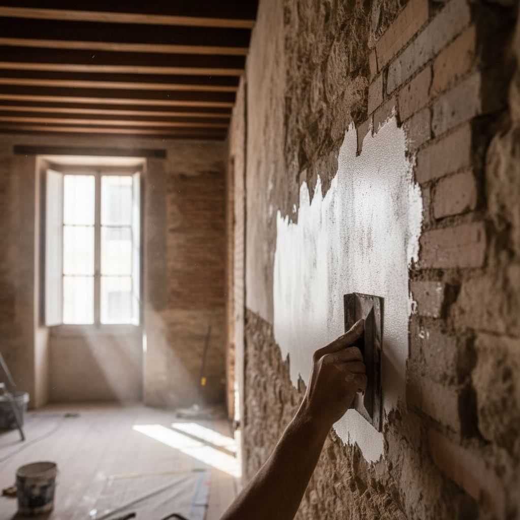 Reparación de paredes y pintura en Ciutat Vella, Barcelona
