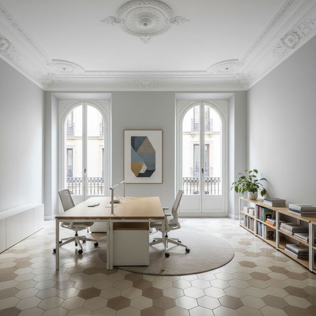 Pintura de oficinas en Eixample, Barcelona