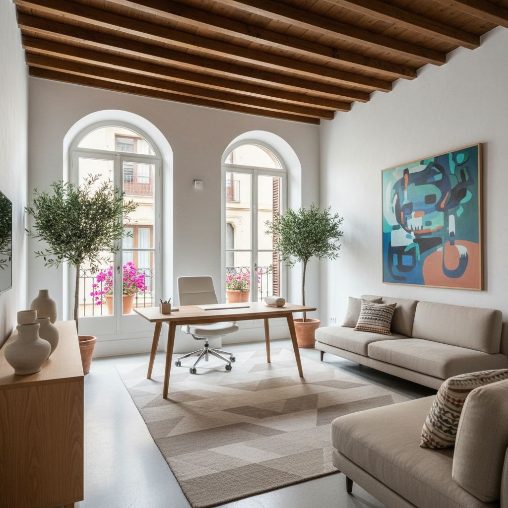 Pintura de oficinas en Sant Andreu, Barcelona