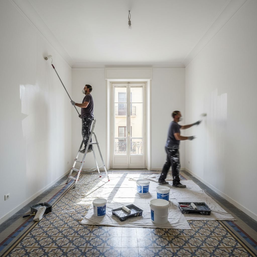 Pintura exprés 24h en Sants-Montjuïc, Barcelona