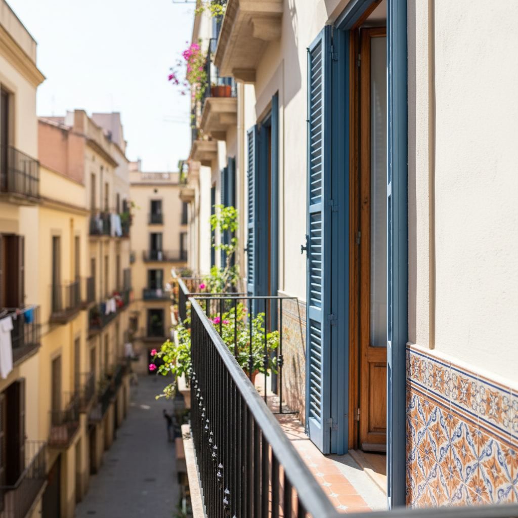 Pintura exterior y fachadas en Sants-Montjuïc, Barcelona
