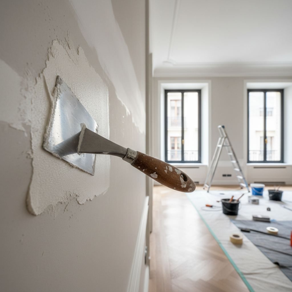 Reparación de paredes y pintura en Sarrià-Sant Gervasi, Barcelona